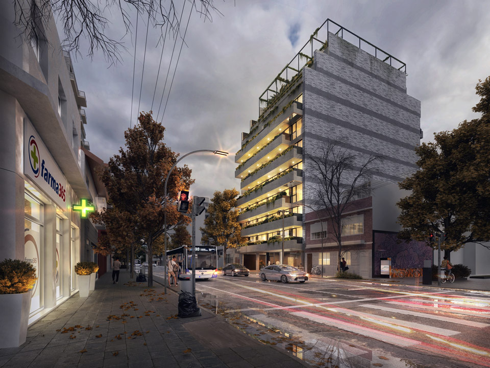 Foto fachada Achaval