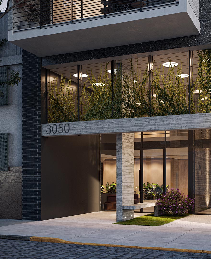 Imágen interior de un departamento de HC2P